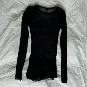 LIKE NEW ONLY HEARTS MESH LONG SLEEVE